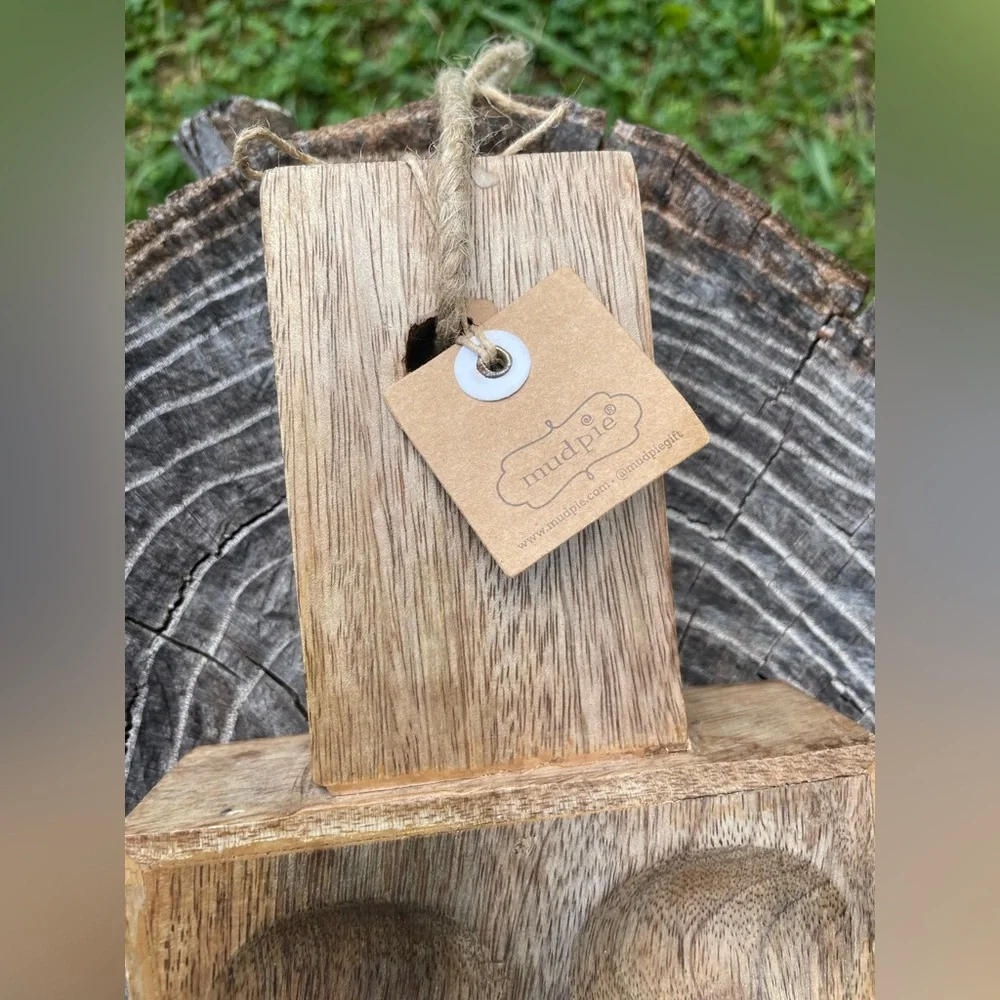 Mudpie Rustic Wooden Egg Tray